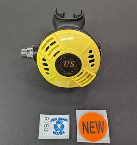 6153 Hs New Octo Octopus 2nd Stage Regulator Backup Alternate Scuba Dive Yellow