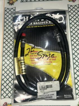 Ho2040 Innovated Scuba Concepts H02040 Phantom Nylon Double Braided Hose 40 Inch Nip Nos