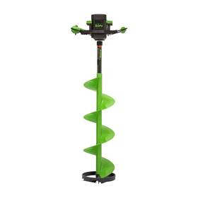 59400 Ion Ice Fishing Alpha Plus Electric Auger Two Batteries Included Gen 3 40v