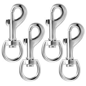 Xvutdw0kf Jieyao 583879 1 4 Pcs Flag Swivel Snap Hooks Clips For Rope Heavy Duty Metal