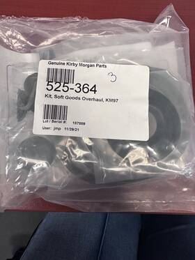 525-364 Kirby Morgan Soft Goods Kit Km97