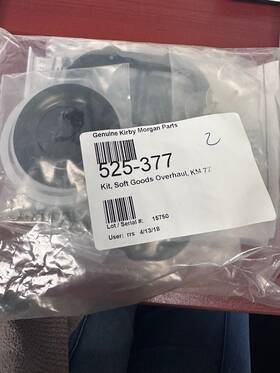525-377 Kirby Morgan Soft Goods Overhaul Kit Km 77