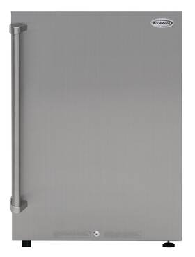 Km-oks-ofrc-44ss Koolmore 21 Inch Outdoor Refrigerator With Ipx 4 Rating And Glass Shelves 4.4
