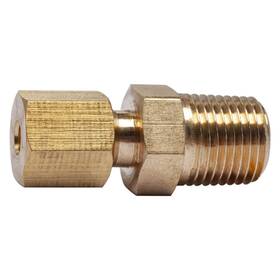 Hf682205 Ltwfitting Brass 1/8-inch Od X Male Npt Compression Connector Fitt Inch