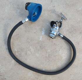 411544 Made In Usa Vintage Scuba Diving Regulator For Parts