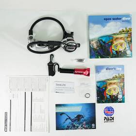 416268-int Mares 20240813 Atlas Adj 62x With Flashlight Diver Log Book And Writing Kit