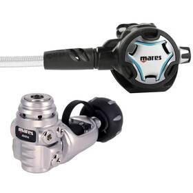416271-intwhaq Mares Dual Adj 62x Compact Lightweight Scuba Diving Regulator White Yoke