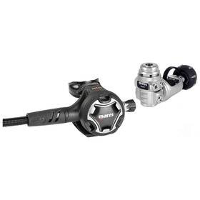 416278bkbkint Mares Dual Adj 62x Regulator Int - Black/black