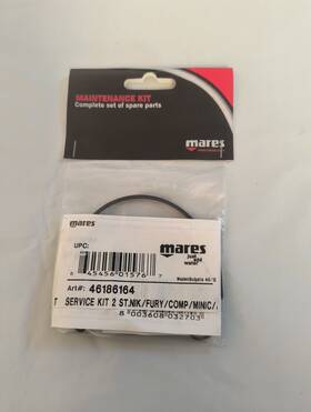 46186164 Mares 2nd Stage Service Kit Nikos Fury Comp Minic Alto