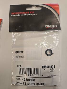 46201108 Mares Scuba Service Kit #46201108 R2s 1st Stage Regulator