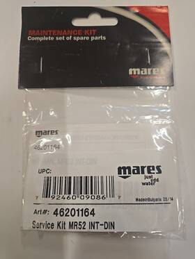 46201164 Mares Service Kit #46201164 Mr52 1st Stage Regulator Scuba