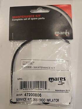 47200806 Mares Service Kit Oem 2k5 Ergo Inflator -