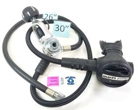 4875 Mares Prestige X15 Scuba Dive Regulator Set Yoke 1st Stage Primary 2nd