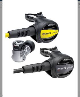 Mares 850011411018 Prestige 15x Regulator Octopus Mission 3 Gage Imperial Console With Bag