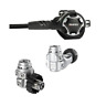 416263intbk Mares Dual Adj 62x Black Yoke Regulator