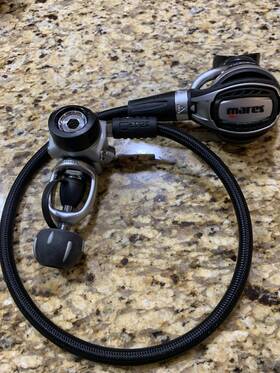 Fx10601 Mares Fusion 72x Regulator Set Yoke Scuba