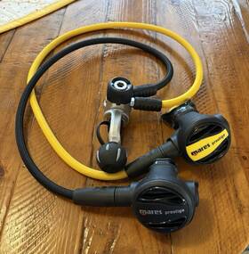 Pq18057 Mares Prestige 15x Scuba Regulator - Mrspkprgy. Primary 2d Stage And Octopus