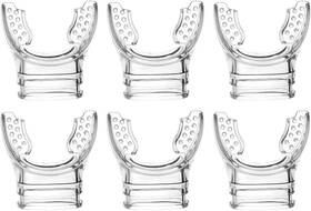 Ml-yz0423 Mollytek 6 Pcs Scuba Diving Regulator Mouthpiece Transparent Silicone