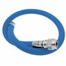 Mqd25-bu Miflex Lp Regulator Braided Hose Scuba Dive Blue 8000095006507