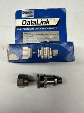 04-1200 Oceanic Data Link High Pressure Quick Disconnect P/n Pre-owned