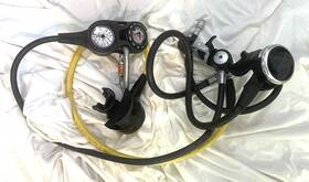 180nx Oceanic Regulator Compass Computer Dive Equipment Pre Owned