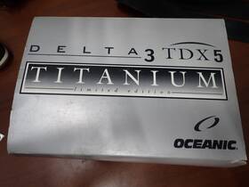 40.7713.07 Oceanic Delta 3 Tdx5 Titanium Scuba Regulator New Collector #21 Nib