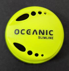 5145 Oceanic Genuine Oem Slimline Octo Diaphragm Purge Front Cover Scuba Dive Yellow