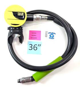 5169 Oceanic Slim Line Yellow Scuba Dive Octo Octopus 2nd Stage Regulator Slimline
