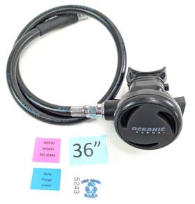 5243 Oceanic Alpha 7 2nd Stage Regulator Scuba Dive New Front Purge Cover #5243