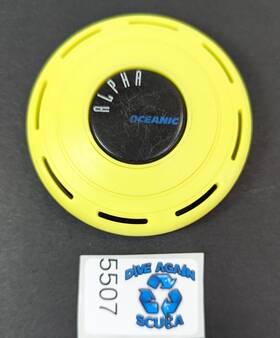 5507 Oceanic Genuine Oem Alpha Octo Diaphragm Purge Cover Yellow Scuba Dive