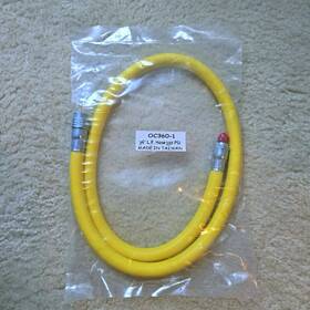 Oceanic 608939468764 36 Inch Lp Low Pressure Hose Scuba Diving Dive Yellow Octo