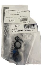 40.6166 Oceanic Scuba Regulator 2nd Stage Standard Service Kit Parts