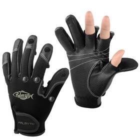 Palmyth 781573977189 Neoprene Fishing Gloves For Men And Women 3 Cut Fingers Flexible Grea