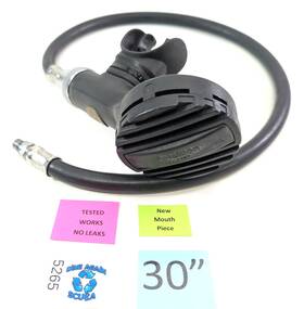 0100-006 Poseidon #5265 Jetstream / Odin 2nd Stage Scuba Diving Regulator New Mouthpiece
