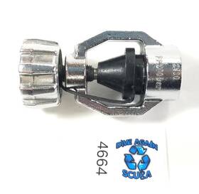 4664 Poseidon Scuba Dive Standard 1st Stage Spin-on Din To Yoke Adapter Converter