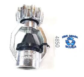 4850 Poseidon Scuba Dive Standard 1st Stage Spin-on Din To Yoke Adapter Converter