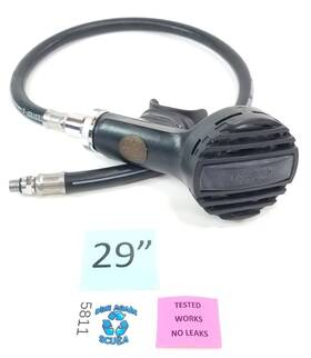 5811 Poseidon Jetstream Primary Or Octo 2nd Stage Regulator Scuba Dive Side Exhaust