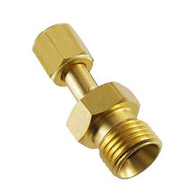 Pu001 Puaibbsi Regulator/torch To Hose Adaptors Inch A 3/8 -24 B 9/16 -18 For Oxygen And