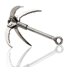 Quadpalm 060845100070 Grappling Hook With 10m Rope Multifunctional Grapple - 4 S