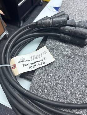 Rmk-4-fs Rovsco In-line Rubber Molded Connector - 4 Pin Female Subsea