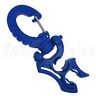 Schc-02-bl  Scuba Choice Diving Double Hose Holder With Clip 742128246617