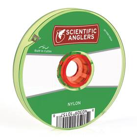 115322 Scientific Anglers Nylon Interlocking Tippet Spool With Cutter Clear 5x - 30 M