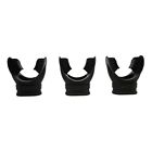 Scmp-206-a Scuba Choice Black Silicone Octopus Regulator Mouthpiece Pack 627154153118