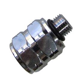As568-011 Scuba Choice 608939468221 Adaptor M-3/8-24 To F-1/2-20 N70 3/8-24 Unf-2a