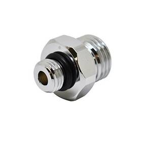 Scuba Choice 611856602845 Diving Male 9/16-18 To 3/8-24 Adaptor Silver
