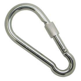 Scuba Choice 627154155402 Snorkel Master Ss Snap Hook Carabiner Boat Clip With Screw 25mm Opening 16 C