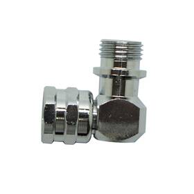 Scuba Choice 627154156515 Snorkel Master 90 Degree Swivel Adaptor Unf For Regulator Lp Hose 2 Inch X 9/16