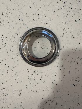 11-108-108 Scubapro 108 High Perf 109 156 Second Stage Chrome Cover Ring Nos
