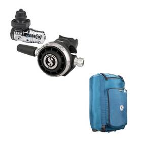 53.123.260-fbm Scubapro 12.252.030 Mk25 Evo Din 300/g260 Dive Regulator Free Sport Bag 125 Roller
