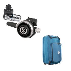 53.123.260-fbm Scubapro 12.971.070 Mk25 Evo Din 300/s600 Dive Regulator Free Sport Bag 125 Roller